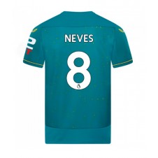 Wolves Ruben Neves #8 Bortatröja 2022-23 Korta ärmar